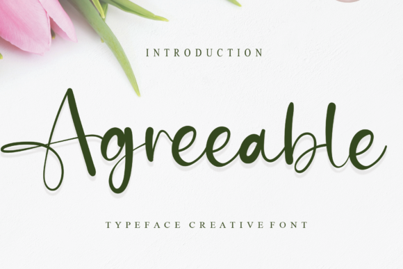 Agreeable: A Font with a Welcoming Vibe