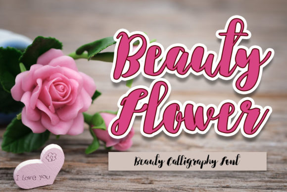 Beauty Flower: A Handwritten Font for Creative Marketers
