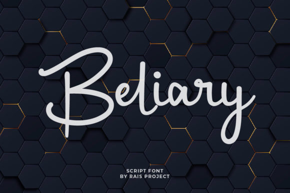 Beliary: A Charming Handwritten Font for Engaging Visuals