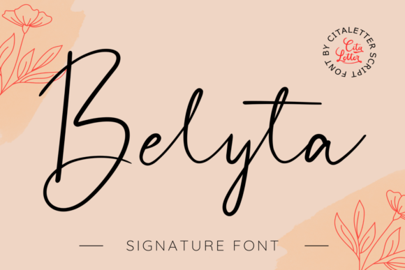 Belyta: A Versatile Script Font for Web Design