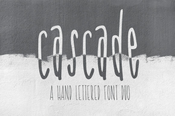 Cascade: A Handwritten Font for Creative Web Design
