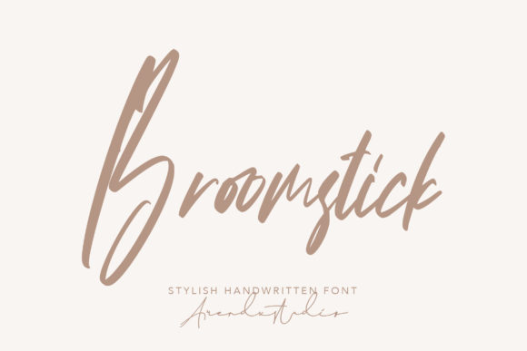 Discover Broomstick: A Versatile Handwritten Font for Web Design