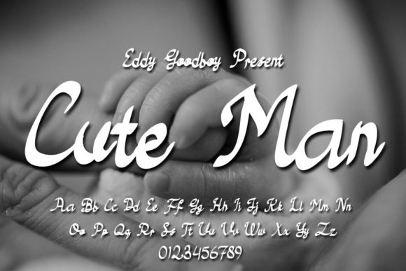 Discover Cute Man: A Versatile Handwritten Font for Creative Projects