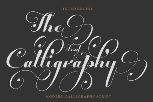 Elevate Your Brand with The Calligraphy Font