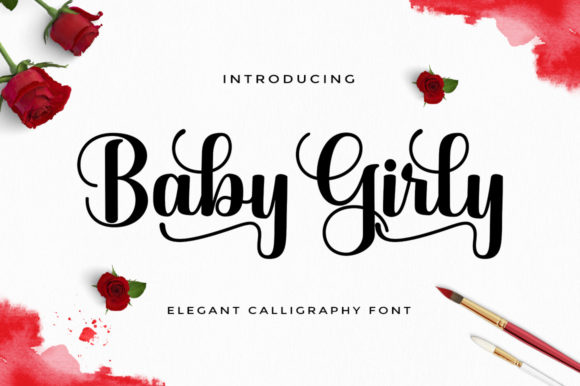Elevate Your Editorial Design with Baby Girly Font