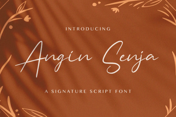 Enhance Your Brand with Angin Senja Font