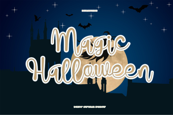 Enhance Your Brand with Magic Halloween Script Font