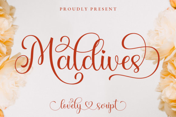 Enhance Your Brand with Maldives: A Graceful Script Font