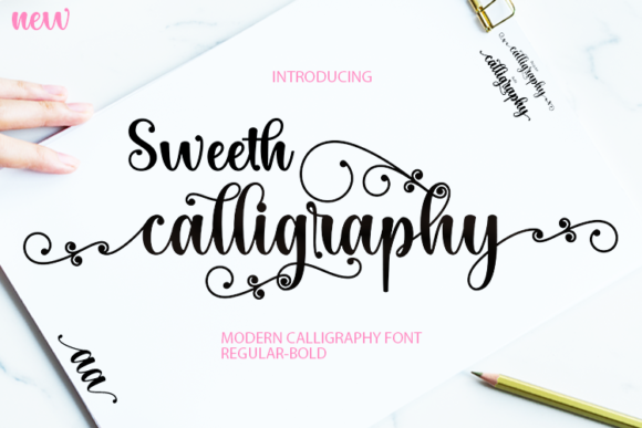Enhance Your Brand with Sweeth Calligraphy Font