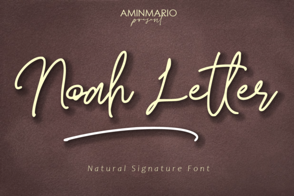Enhance Your Campaigns with Noah Letter Font