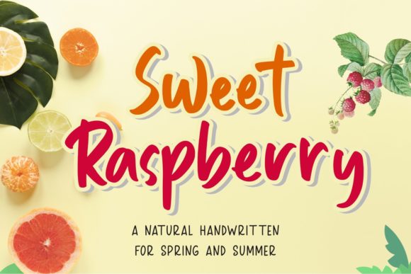 Enhance Your Campaigns with Sweet Raspberry Font