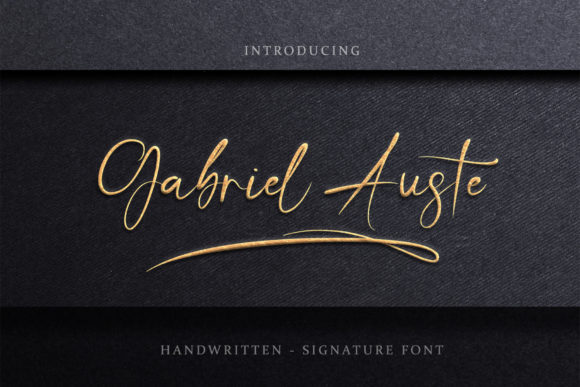 Exploring Gabriel Auste: A Versatile Script Font