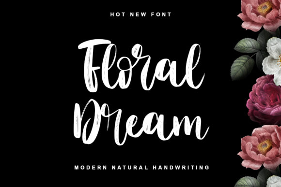 Floral Dream: Elevate Your Brand with a Handwritten Font