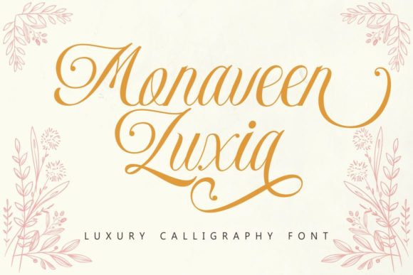 Monaveen Luxia: The Perfect Handwritten Font for Your Brand