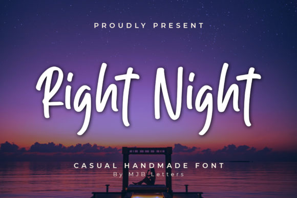 Right Night: A Font for Polished and Memorable Branding