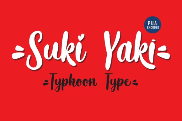 Suki Yaki: A Bouncy and Quirky Handwritten Font for Web Design