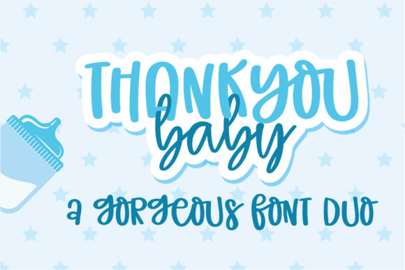 Thank You Baby: A Charming Handwritten Font for Editorial Design