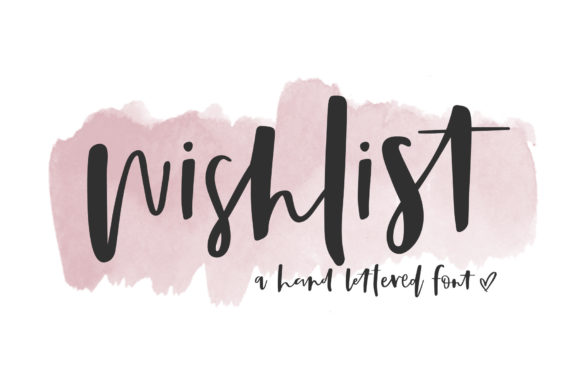 Wish List: A Handwritten Font for Polished Web Design