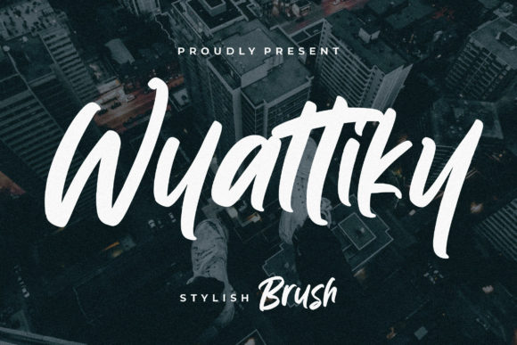 Wyattiky: A Versatile Handwritten Font for Your Brand